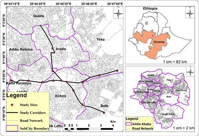 Evaluating pedestrian facilities for enhancing pedestrian safety in Addis Ababa city